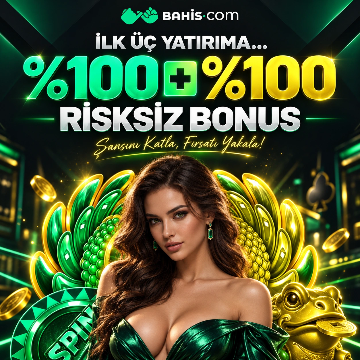 Bahis.com %100 + %100 Risksiz Bonus