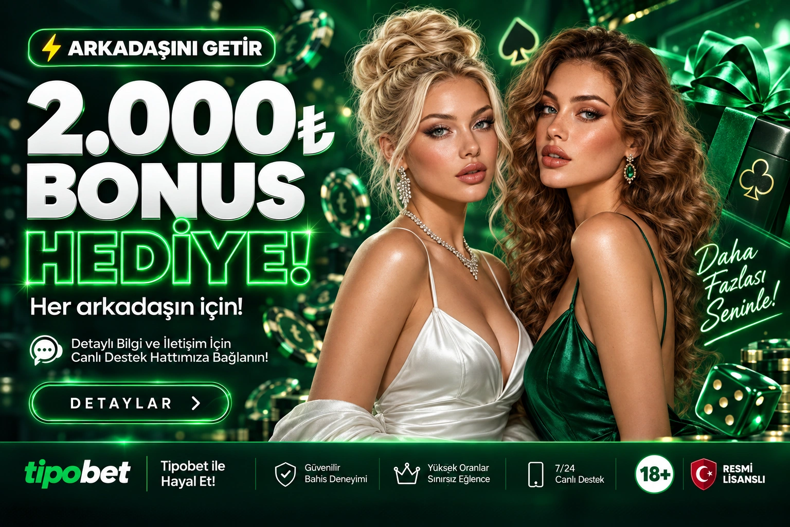 TipoBet Arkadaşını Getir Bonusu