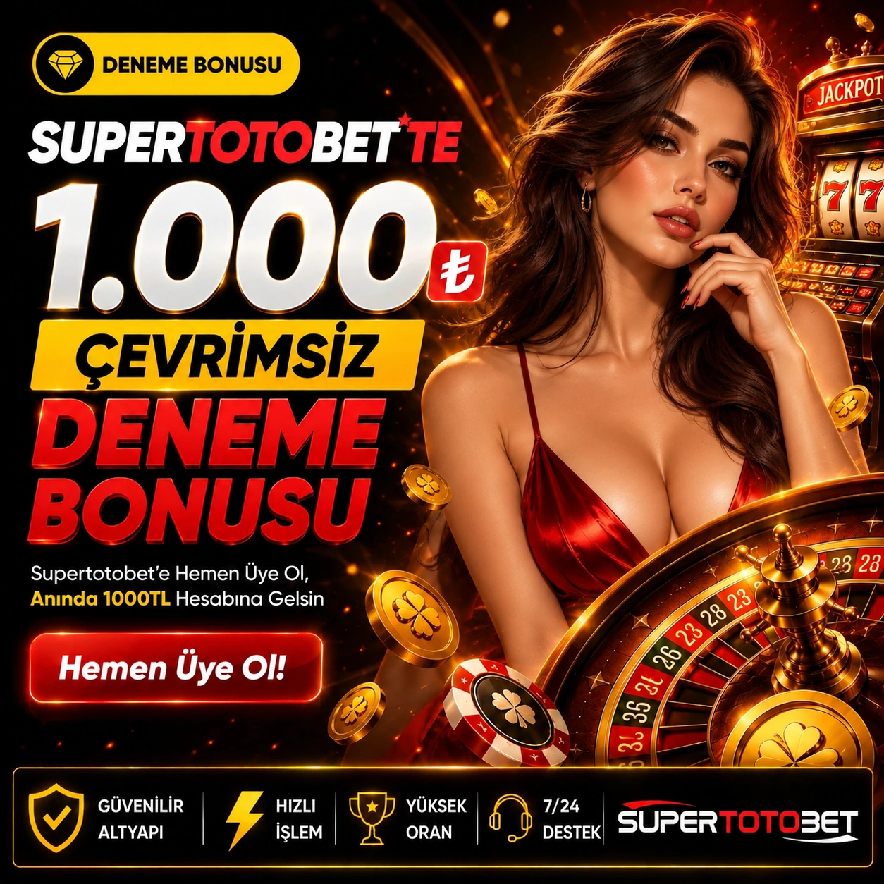 SüperTotoBet güncel bonus görseli