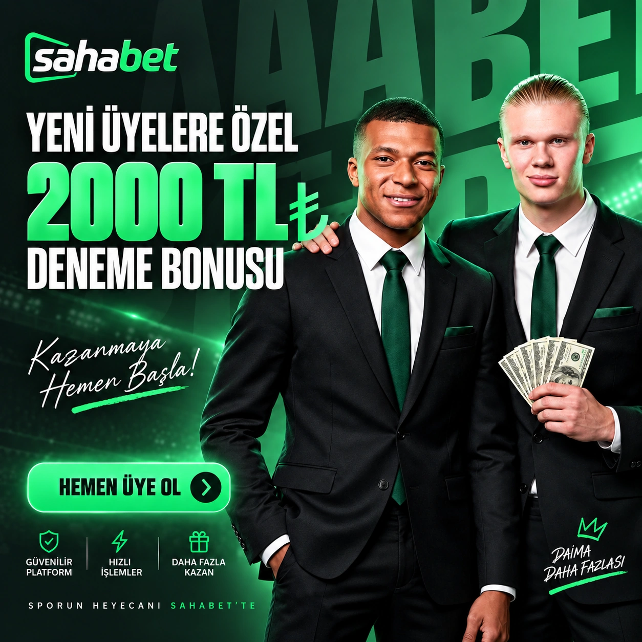 Sahabet güncel bonus görseli
