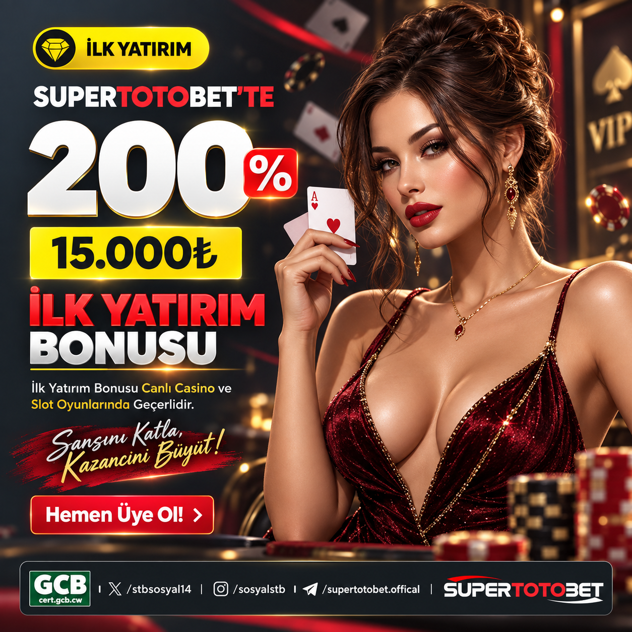 SüperTotoBet güncel bonus görseli